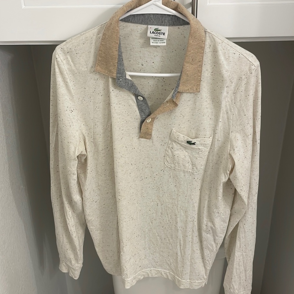 Lacoste slim fit polo long sleeve
